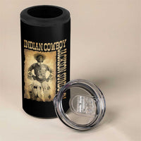 Jackson Sundown 4 in 1 Can Cooler Tumbler Native American Cowboy Vintage Western - Wonder Print Shop