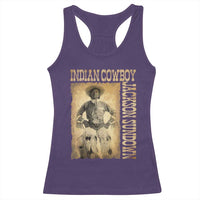 Jackson Sundown Racerback Tank Top Native American Cowboy Vintage Western - Wonder Print Shop