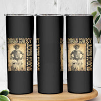 Jackson Sundown Skinny Tumbler Native American Cowboy Vintage Western - Wonder Print Shop