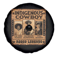 Native American Cowboy Rodeo Legends Spare Tire Cover Vintage Western Country Cowboy - Wonder Print Shop