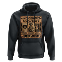 Native American Cowboy Rodeo Legends Hoodie Vintage Western Country Cowboy - Wonder Print Shop