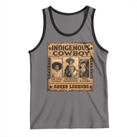 Native American Cowboy Rodeo Legends Tank Top Vintage Western Country Cowboy - Wonder Print Shop