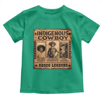 Native American Cowboy Rodeo Legends Toddler T Shirt Vintage Western Country Cowboy - Wonder Print Shop