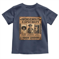 Native American Cowboy Rodeo Legends Toddler T Shirt Vintage Western Country Cowboy - Wonder Print Shop