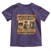 Native American Cowboy Rodeo Legends Toddler T Shirt Vintage Western Country Cowboy - Wonder Print Shop
