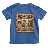 Native American Cowboy Rodeo Legends Toddler T Shirt Vintage Western Country Cowboy - Wonder Print Shop