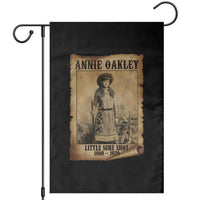 Annie Oakley Garden Flag Little Sure Shot The Legendary Cowgirl - Wonder Print Shop