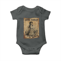 Annie Oakley Baby Onesie Little Sure Shot The Legendary Cowgirl - Wonder Print Shop