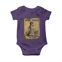 Annie Oakley Baby Onesie Little Sure Shot The Legendary Cowgirl - Wonder Print Shop