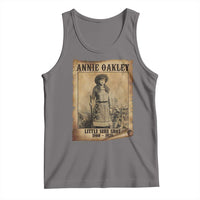 Annie Oakley Tank Top Little Sure Shot The Legendary Cowgirl - Wonder Print Shop