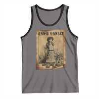 Annie Oakley Tank Top Little Sure Shot The Legendary Cowgirl - Wonder Print Shop