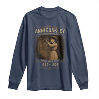 Annie Oakley Long Sleeve Shirt Little Sure Shot The Legendary American Cowgirl - Wonder Print Shop
