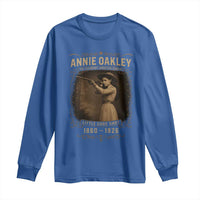 Annie Oakley Long Sleeve Shirt Little Sure Shot The Legendary American Cowgirl - Wonder Print Shop