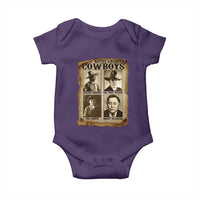 Native American Cowboy Legends Baby Onesie Vintage Western Rodeo - Wonder Print Shop