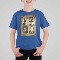 Native American Cowboy Legends T Shirt For Kid Vintage Western Rodeo - Wonder Print Shop