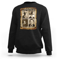 Native American Cowboy Legends Sweatshirt Vintage Western Rodeo - Wonder Print Shop
