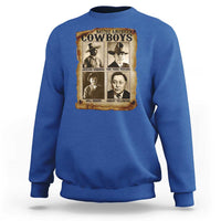 Native American Cowboy Legends Sweatshirt Vintage Western Rodeo - Wonder Print Shop