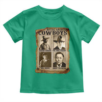 Native American Cowboy Legends Toddler T Shirt Vintage Western Rodeo - Wonder Print Shop