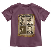 Native American Cowboy Legends Toddler T Shirt Vintage Western Rodeo - Wonder Print Shop