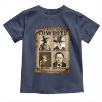 Native American Cowboy Legends Toddler T Shirt Vintage Western Rodeo - Wonder Print Shop