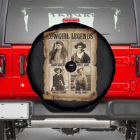 Cowgirl Legends Spare Tire Cover Vintage Legendary American Old West - Wonder Print Shop