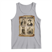 Cowgirl Legends Tank Top Vintage Legendary American Old West - Wonder Print Shop