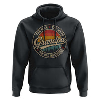 Grandpa The Man The Myth The Bad Influence Hoodie Retro Forest Father's Day