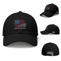 Dad Grandpa Great Grandpa I Just Keep Getting Better Baseball Cap Vintage American Flag Father's Day