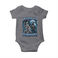 I Goon to Femboys Funny Edging Alpha Wolf Baby Onesie Stupid Brainrot Meme