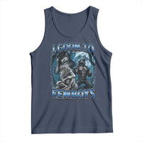 I Goon to Femboys Funny Edging Alpha Wolf Tank Top Stupid Brainrot Meme
