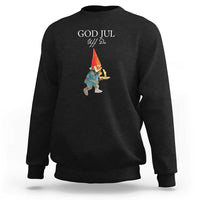 Funny Yule Tomte Sweatshirt God Jul Uff Da Swedish Christmas Gnome - Wonder Print Shop