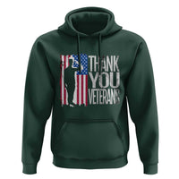 Thank You Veterans Hoodie Veterans Day Proud Military American Flag