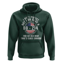 Veterans Hoodie I Ain't Perfect But I Do Have A DD-214 American Flag Military