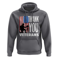 Thank You Veterans Hoodie American Flag Veterans Day
