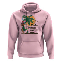Christmas In Hawaii Hoodie Mele Kalikimaka Retro Hula Girls Santa Hat Xmas