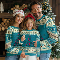 Xmas In Hawaii Ugly Christmas Sweater Mele Kalikimaka Kakau Tattoo Turtle Xmas Tree - Wonder Print Shop