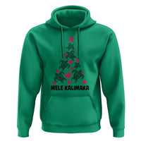 Christmas In Hawaii Hoodie Mele Kalikimaka Kakau Tattoo Turtle Christmas Tree