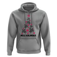 Christmas In Hawaii Hoodie Mele Kalikimaka Kakau Tattoo Turtle Christmas Tree