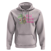 Christmas In Hawaii Hoodie Mele Kalikimaka Hula Girls Palm Tree