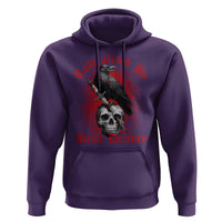 Radicalized By Basic Decency Hoodie Vintage Gothic Victorian Crow Skull - Wonder Print Shop