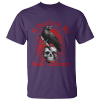 Radicalized By Basic Decency T Shirt Vintage Gothic Victorian Crow Skull - Wonder Print Shop