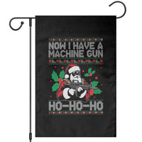 Funny Christmas 80's Die Movie Garden Flag Now I Have A Machine Gun Ho Ho Ho Gun Lover - Wonder Print Shop