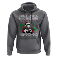 Funny Christmas 80's Die Movie Hoodie Now I Have A Machine Gun Ho Ho Ho Gun Lover - Wonder Print Shop