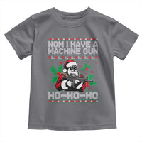 Funny Christmas 80's Die Movie Toddler T Shirt Now I Have A Machine Gun Ho Ho Ho Gun Lover - Wonder Print Shop