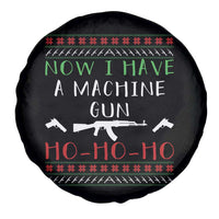 Now I Have A Machine Gun Spare Tire Cover Funny Christmas Movie Gun Lover - Wonder Print Shop