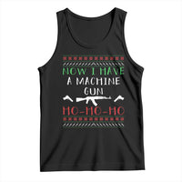 Now I Have A Machine Gun Tank Top Funny Christmas Movie Gun Lover - Wonder Print Shop