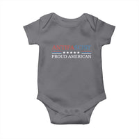 Antifascist Proud American Baby Onesie Fight Fascism Protest Liberal Democrat - Wonder Print Shop