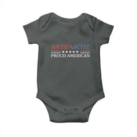 Antifascist Proud American Baby Onesie Fight Fascism Protest Liberal Democrat - Wonder Print Shop