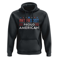 Antifascist Proud American Hoodie Fight Fascism Protest Human Rights - Wonder Print Shop