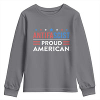 Antifascist Proud American Youth Sweatshirt Fight Fascism Protest Human Rights - Wonder Print Shop
